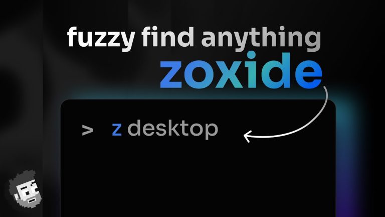 Zoxide – Faster & Smarter Terminal Directory Navigation